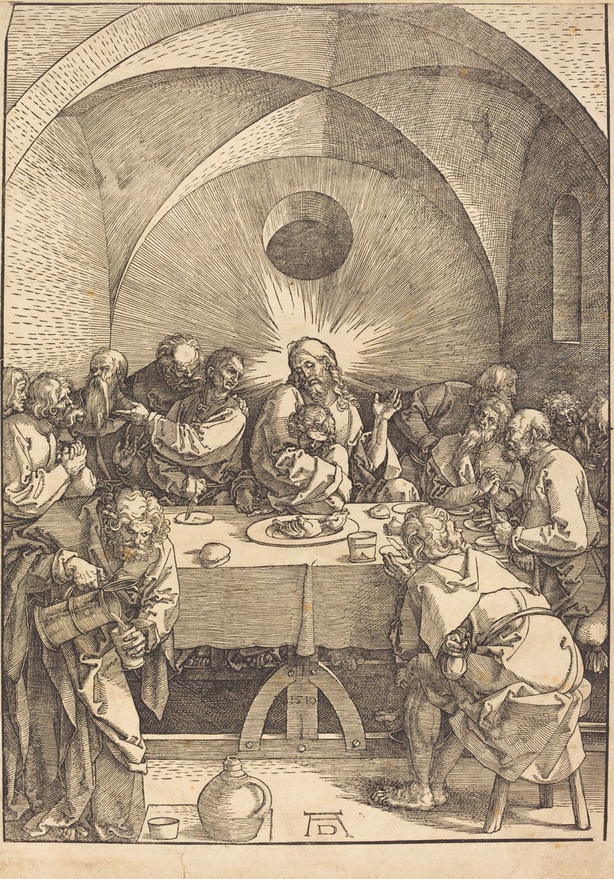Das letzte Abendmahl von Albrecht Dürer