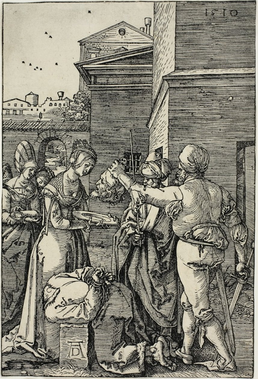 Das Martyrium des Johannes des Täufers von Albrecht Dürer