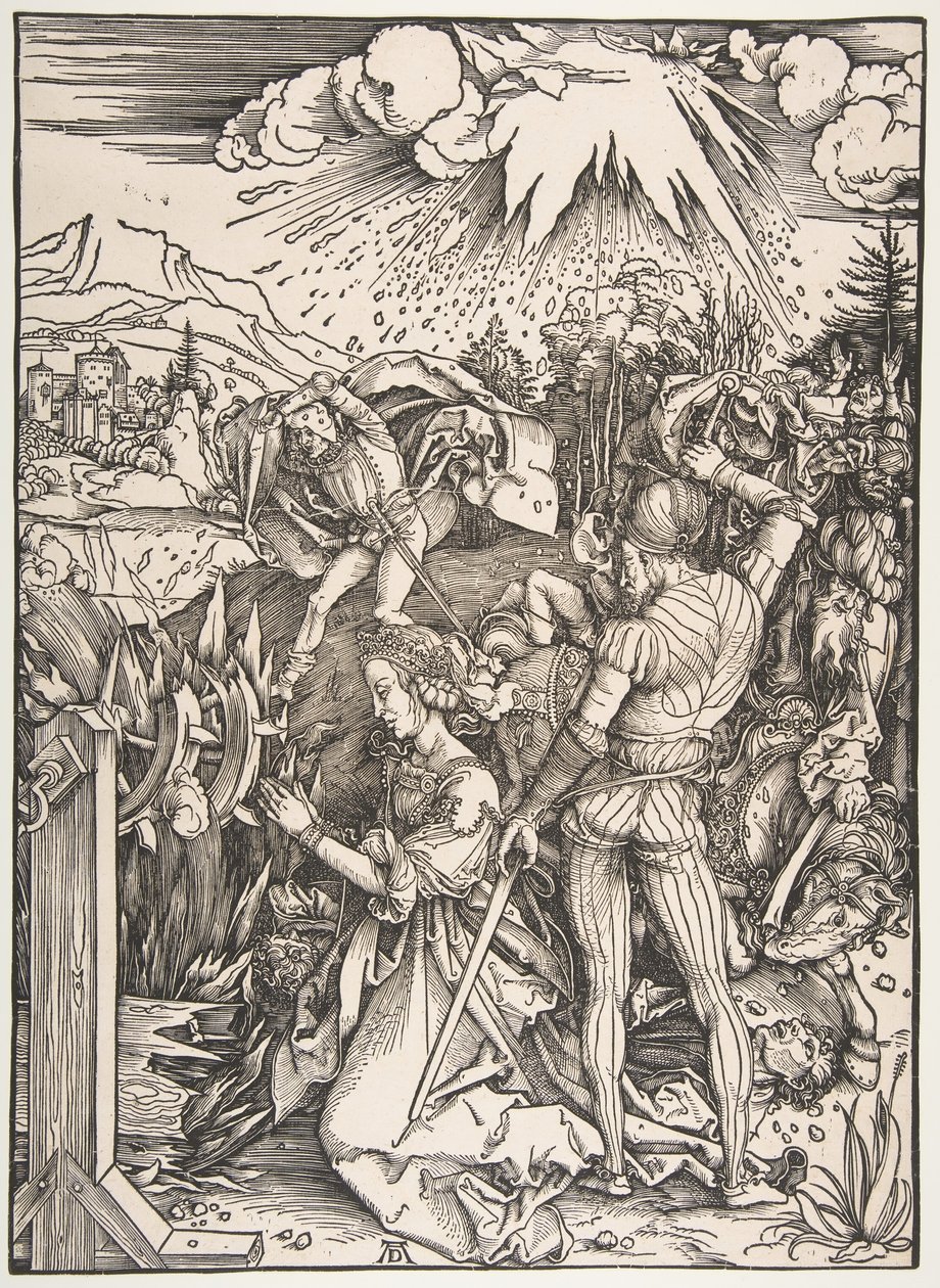 Das Martyrium der Heiligen Katharina von Albrecht Dürer
