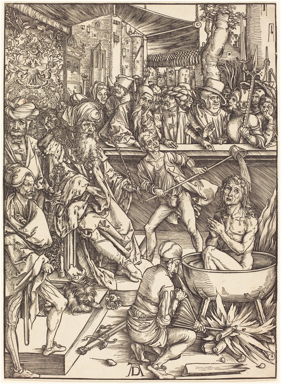 Das Martyrium des heiligen Johannes von Albrecht Dürer