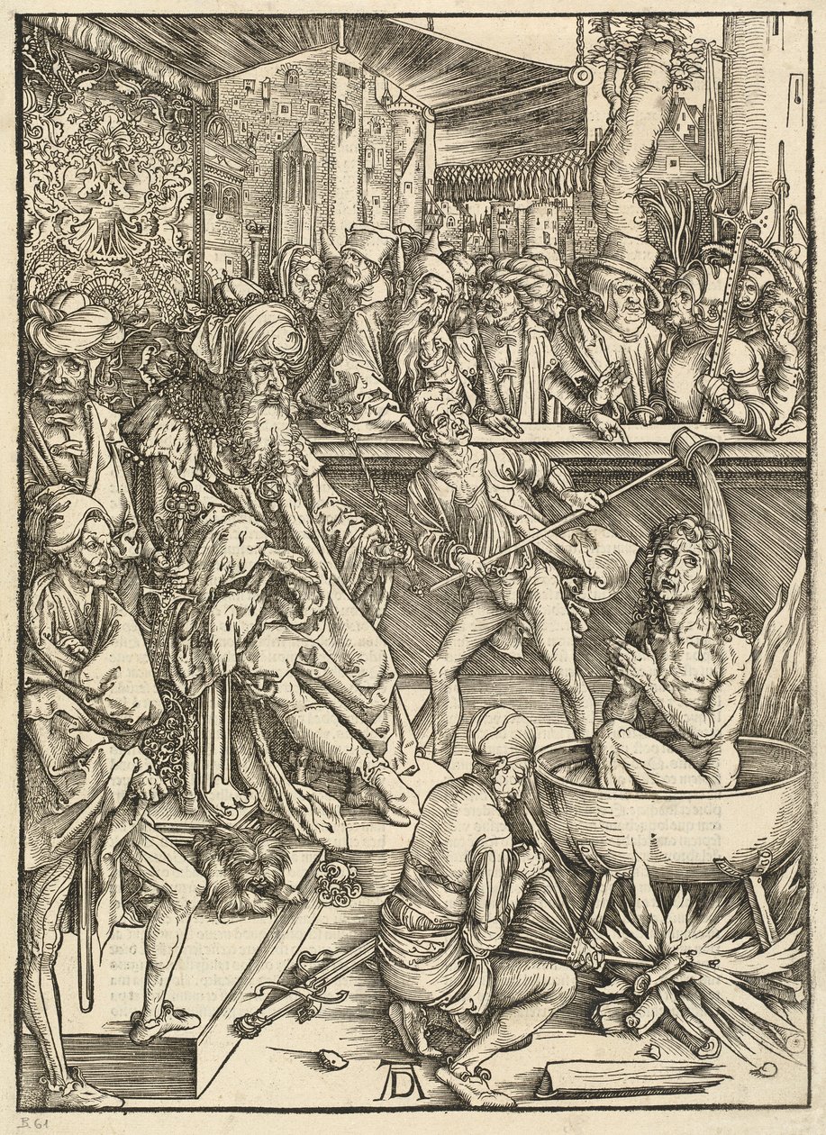 Das Martyrium des Heiligen Johannes von Albrecht Dürer