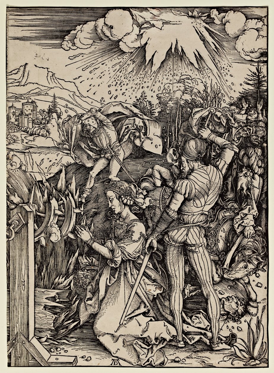 Das Martyrium der hl. Katharina von Alexandria von Albrecht Dürer