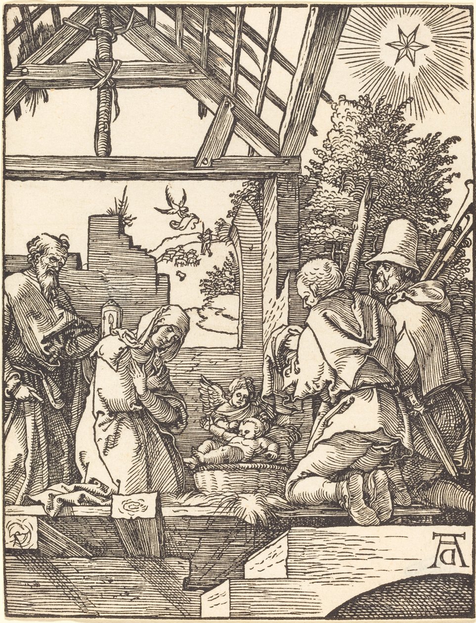 Die Geburt Christi von Albrecht Dürer