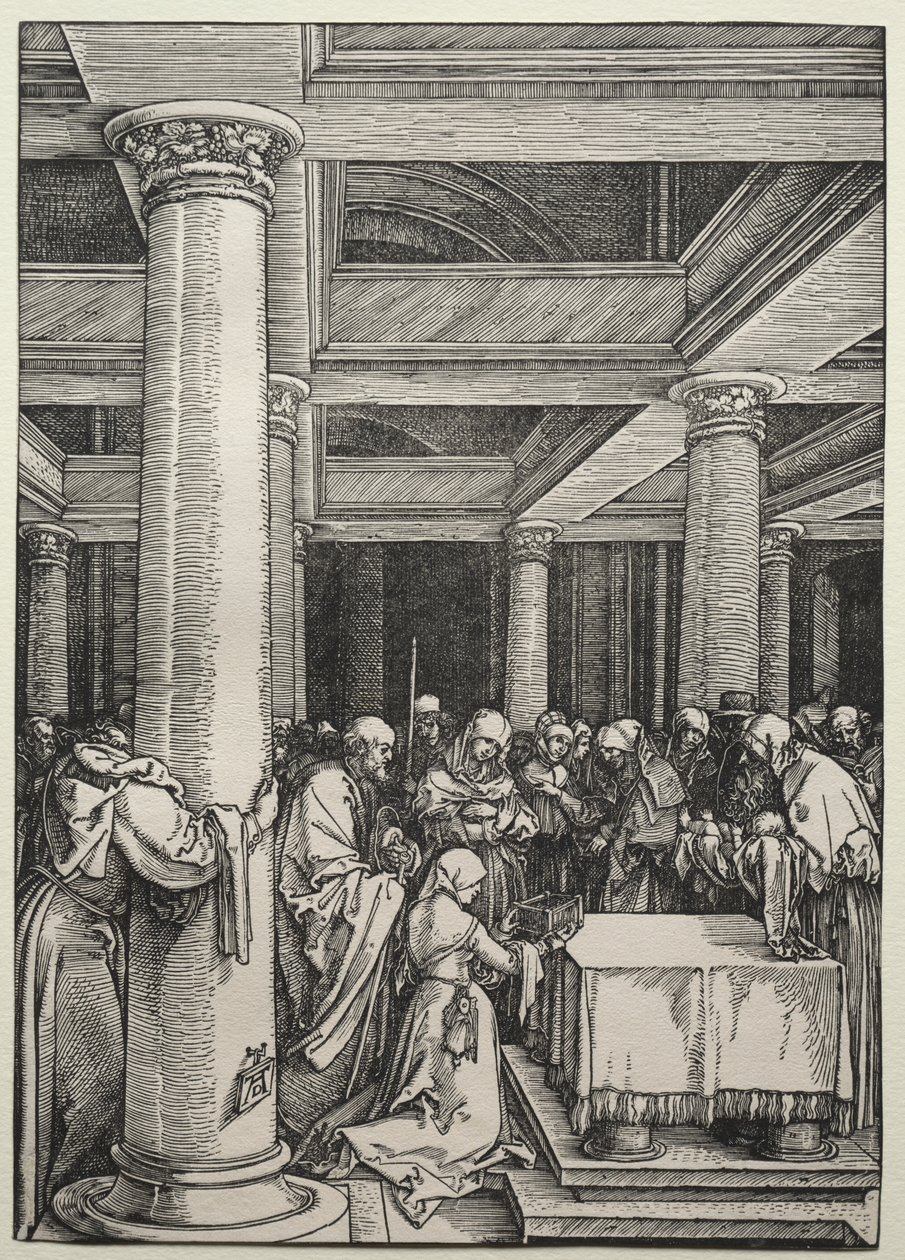 Die Darstellung Christi im Tempel von Albrecht Dürer