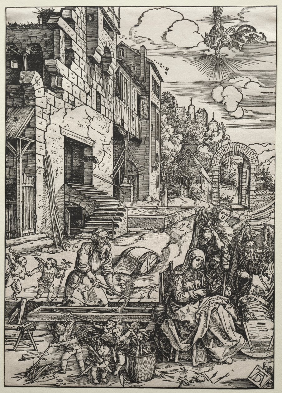 Die Ruhe in Ägypten von Albrecht Dürer