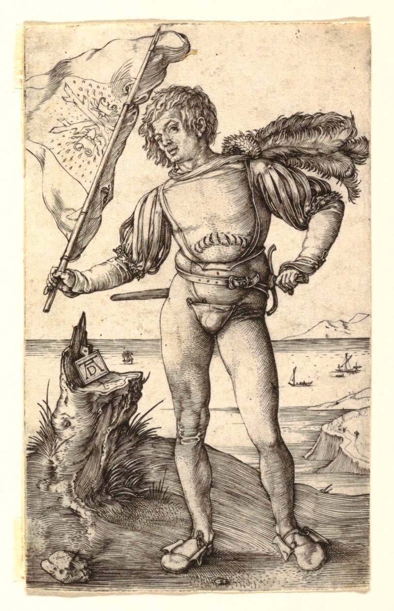 Der Fahnenträger von Albrecht Dürer