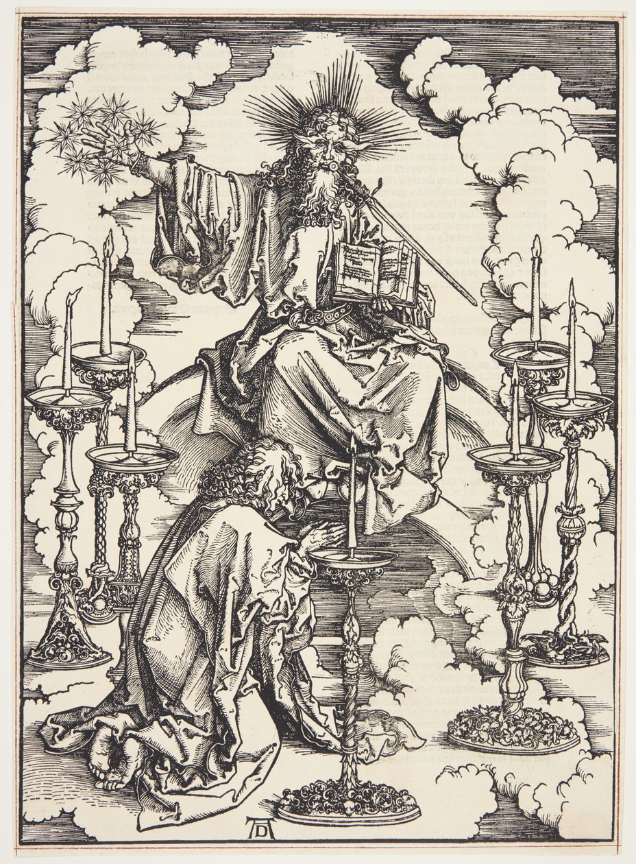 Die Vision der sieben Leuchter von Albrecht Dürer