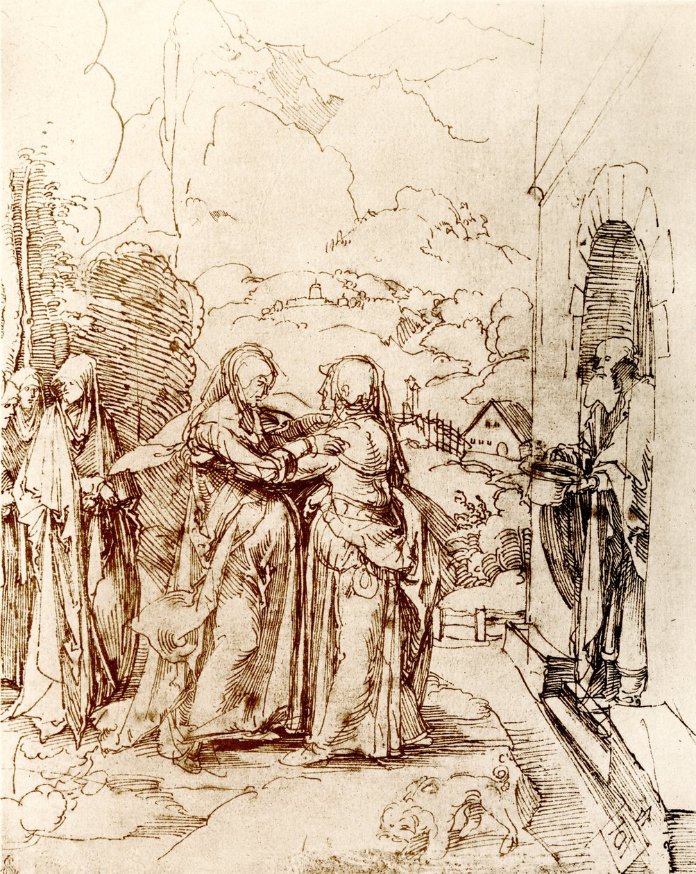 Die Heimsuchung Mariens von Albrecht Dürer