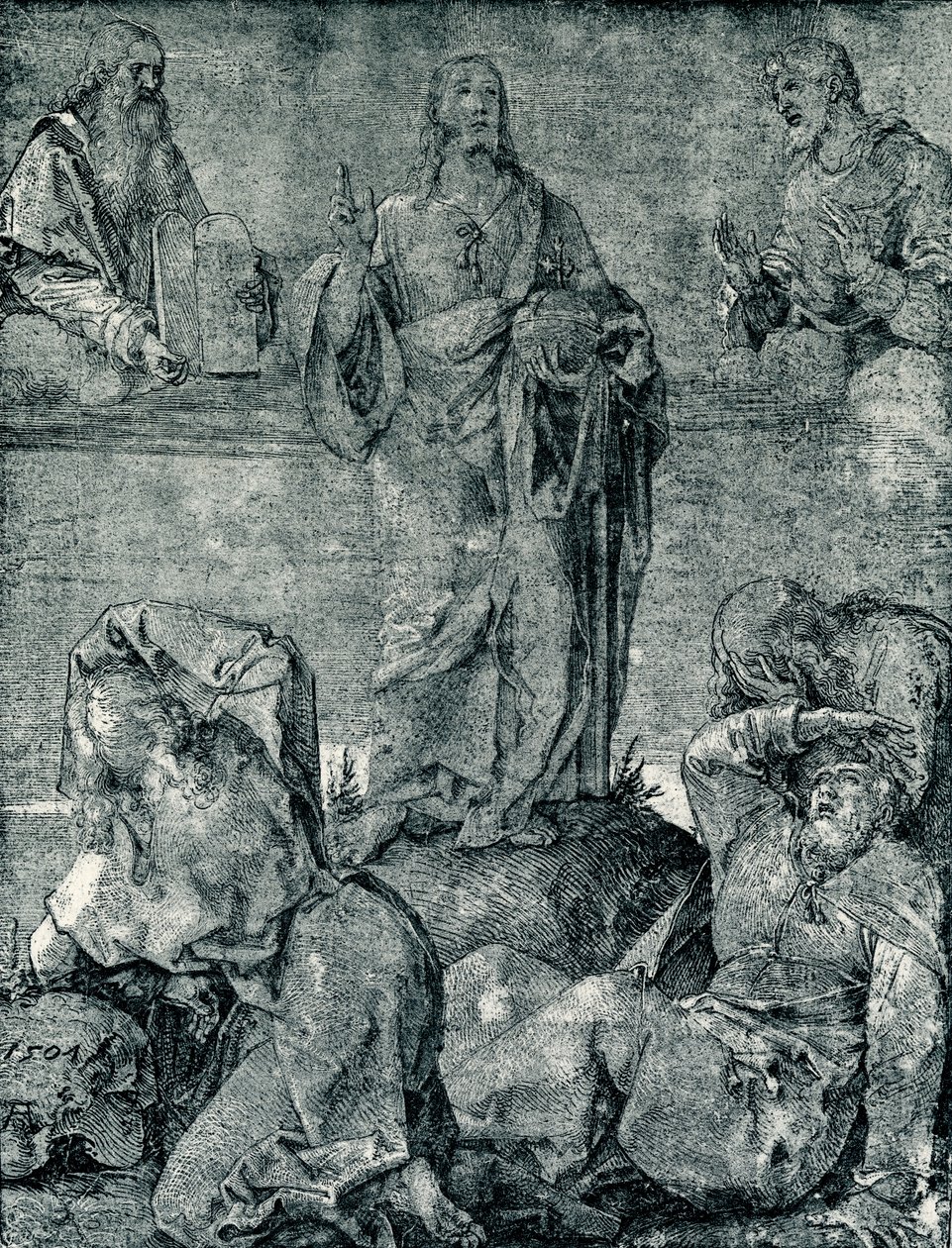 Verklärung auf dem Berg Tabor von Albrecht Dürer