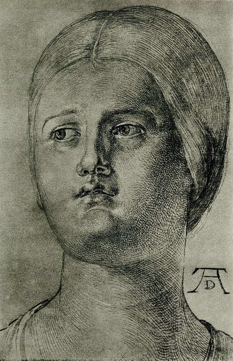 Kopf einer Venezianerin von Albrecht Dürer