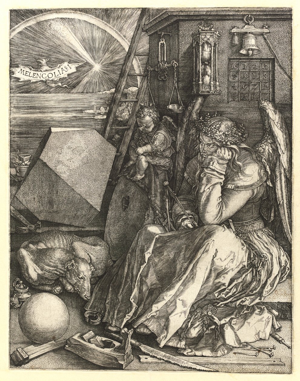 Melancholie I von Albrecht Dürer