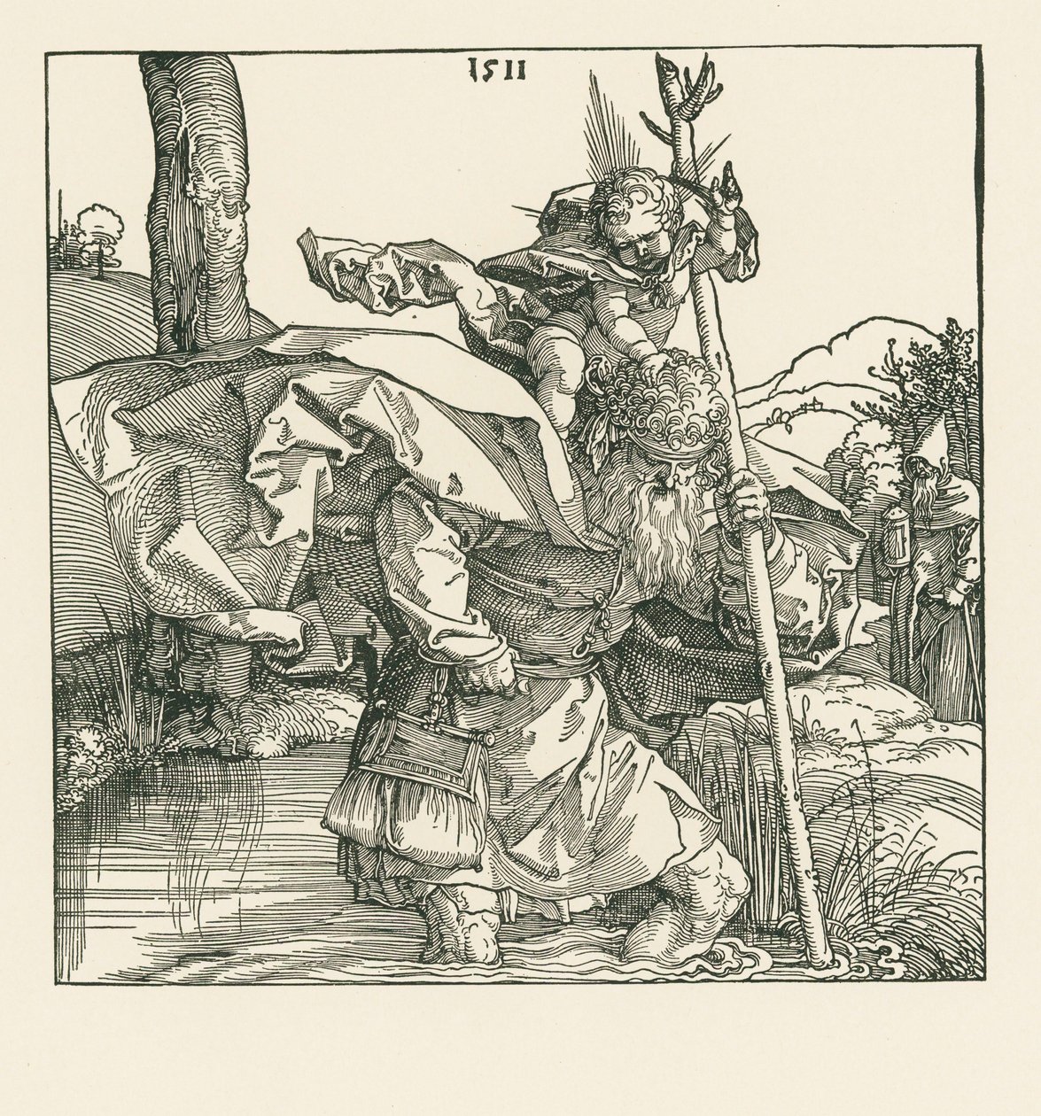 Sankt Christophorus von Albrecht Dürer or Duerer