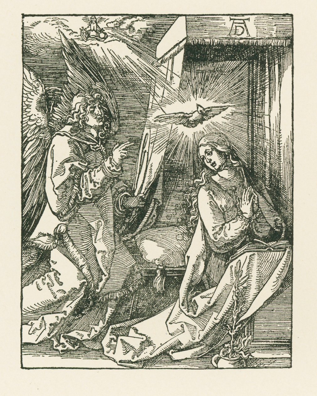 Die Verkündigung von Albrecht Dürer or Duerer