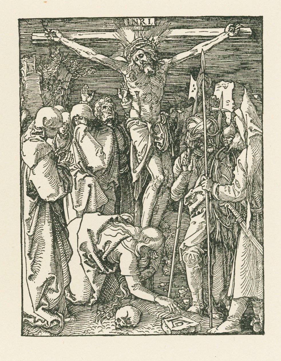 Die Kreuzigung, um 1509 von Albrecht Dürer or Duerer