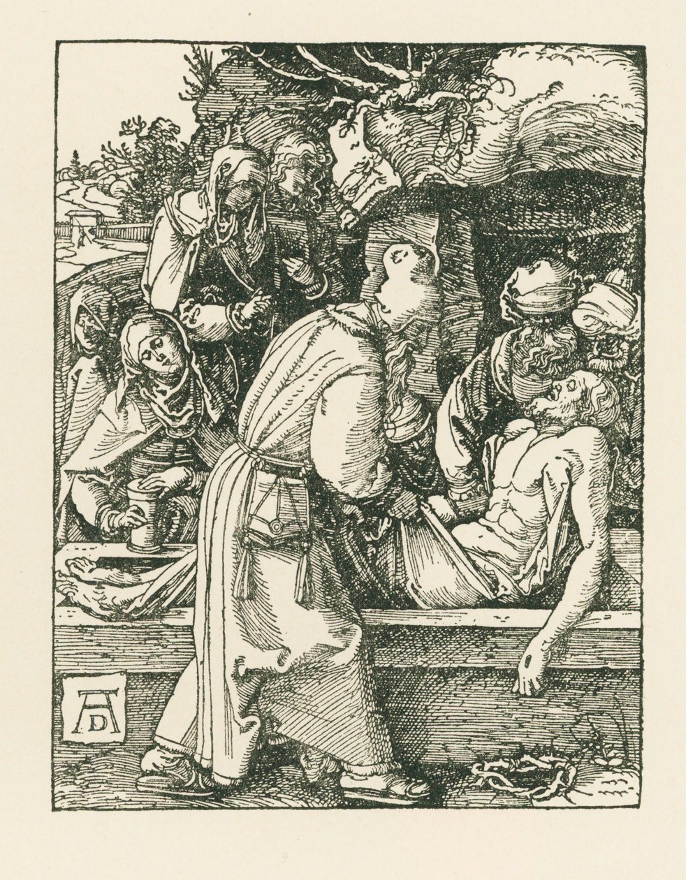 Die Grablegung von Albrecht Dürer or Duerer
