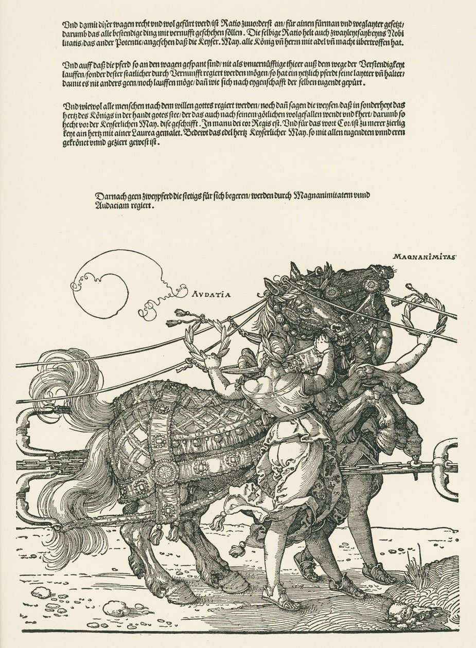 Der große Triumphwagen von Albrecht Dürer or Duerer
