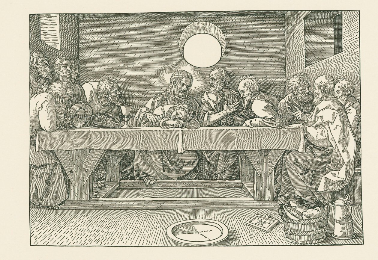 Das letzte Abendmahl von Albrecht Dürer or Duerer