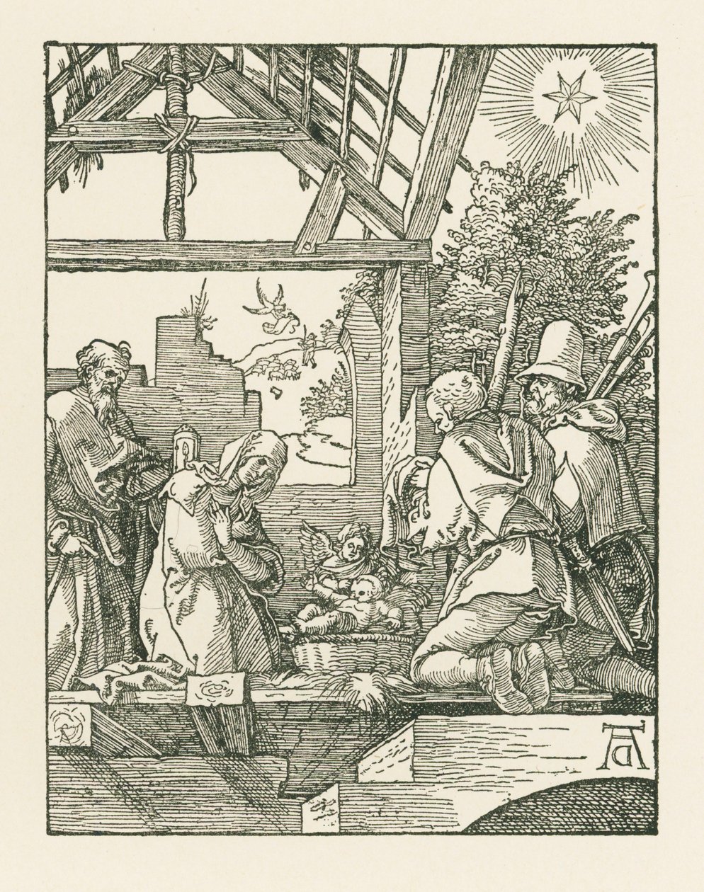 Die Geburt Christi von Albrecht Dürer or Duerer