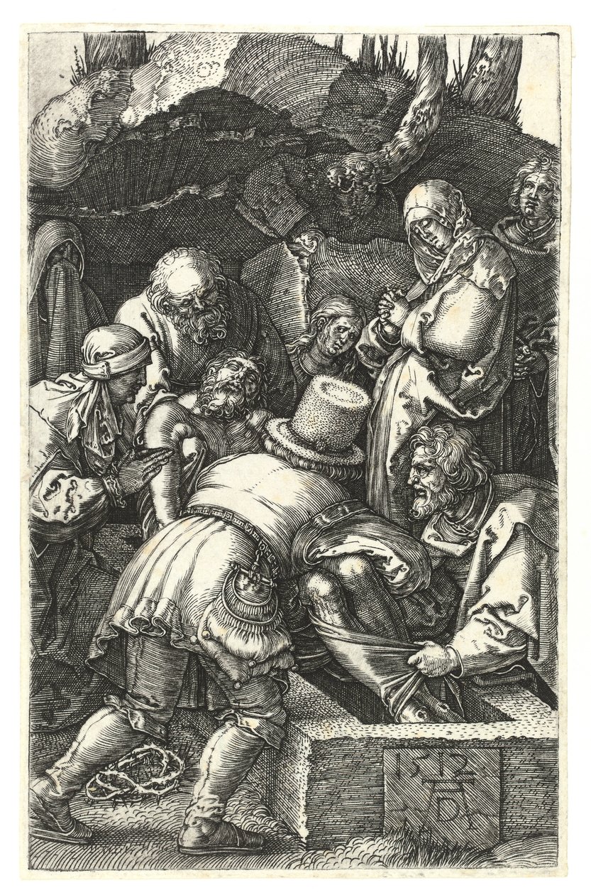 Die Beerdigung Christi von Albrecht Dürer