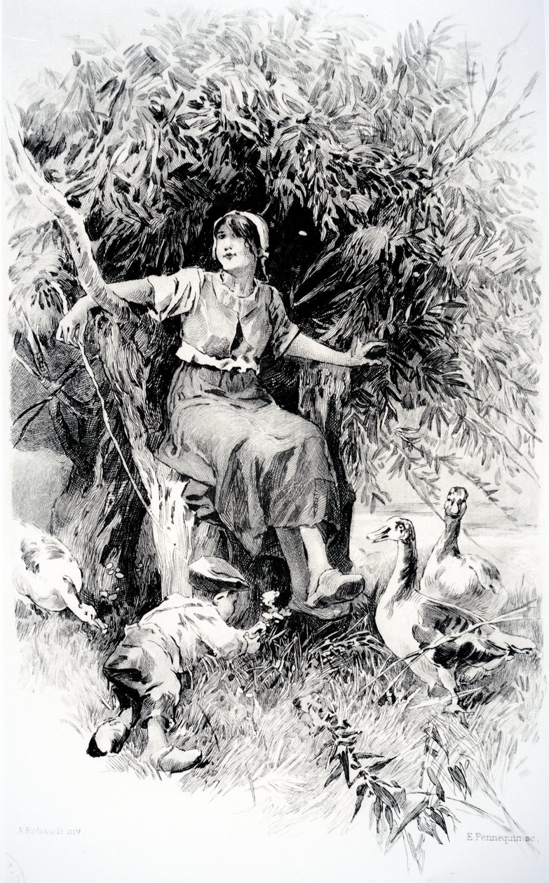 Fadette, Illustration aus 