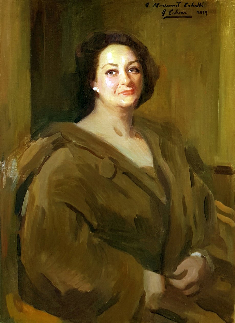 Montserrat Caballé von Alejandro Cabeza