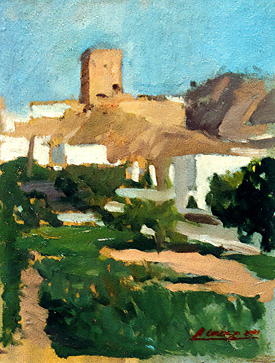 Landschaft von Sot de Chera von Alejandro Cabeza