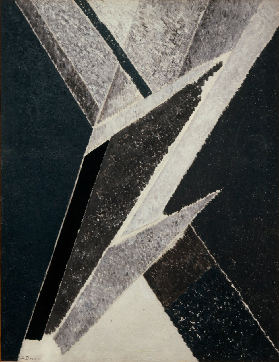Malerische Komposition, 1921 von Aleksandr Davidovic Drevin