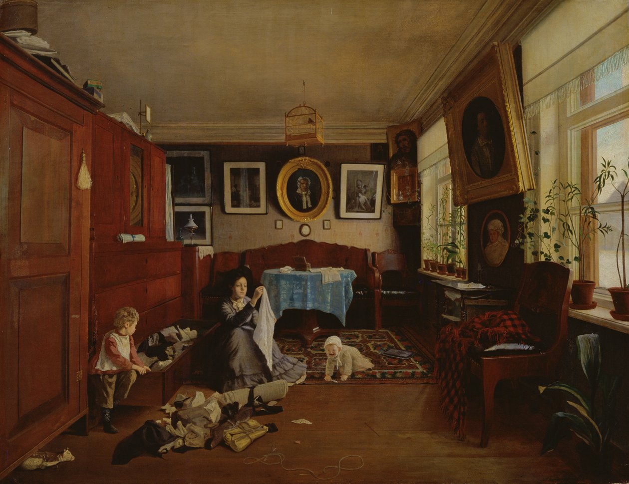 Innenraum, 1879 von Aleksei Alekseevich Bobrov
