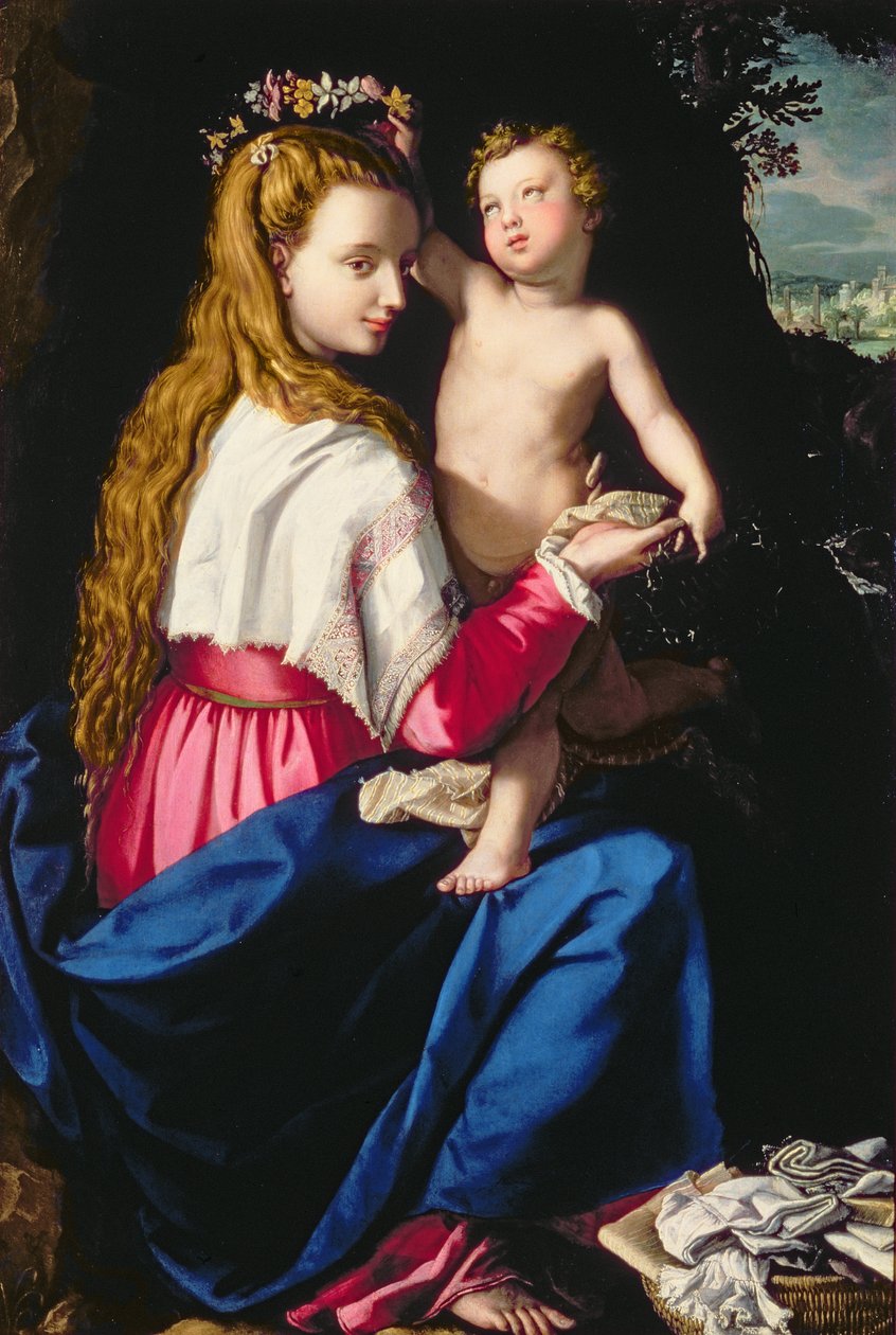 Madonna und Kind von Alessandro Allori