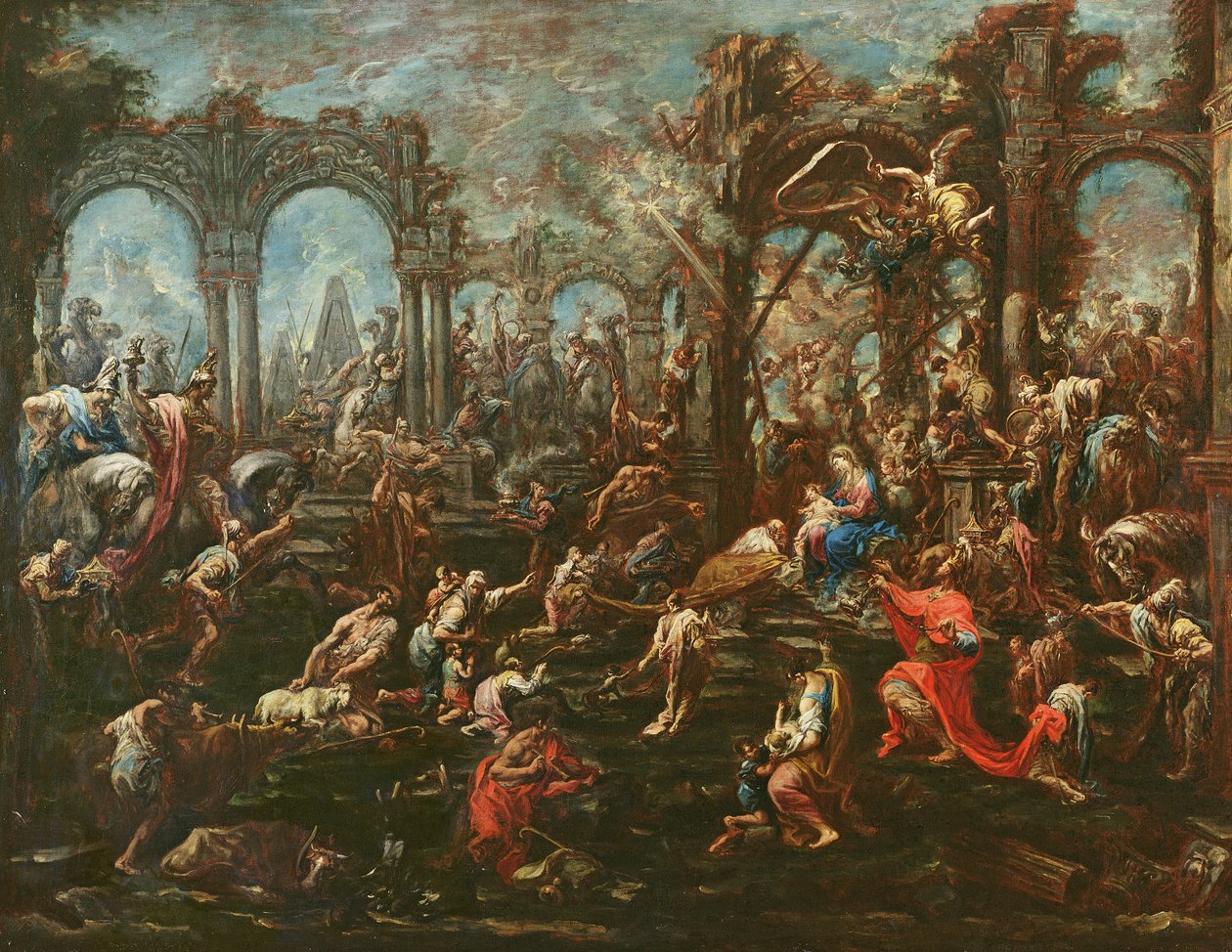 Anbetung der Könige von Alessandro Magnasco