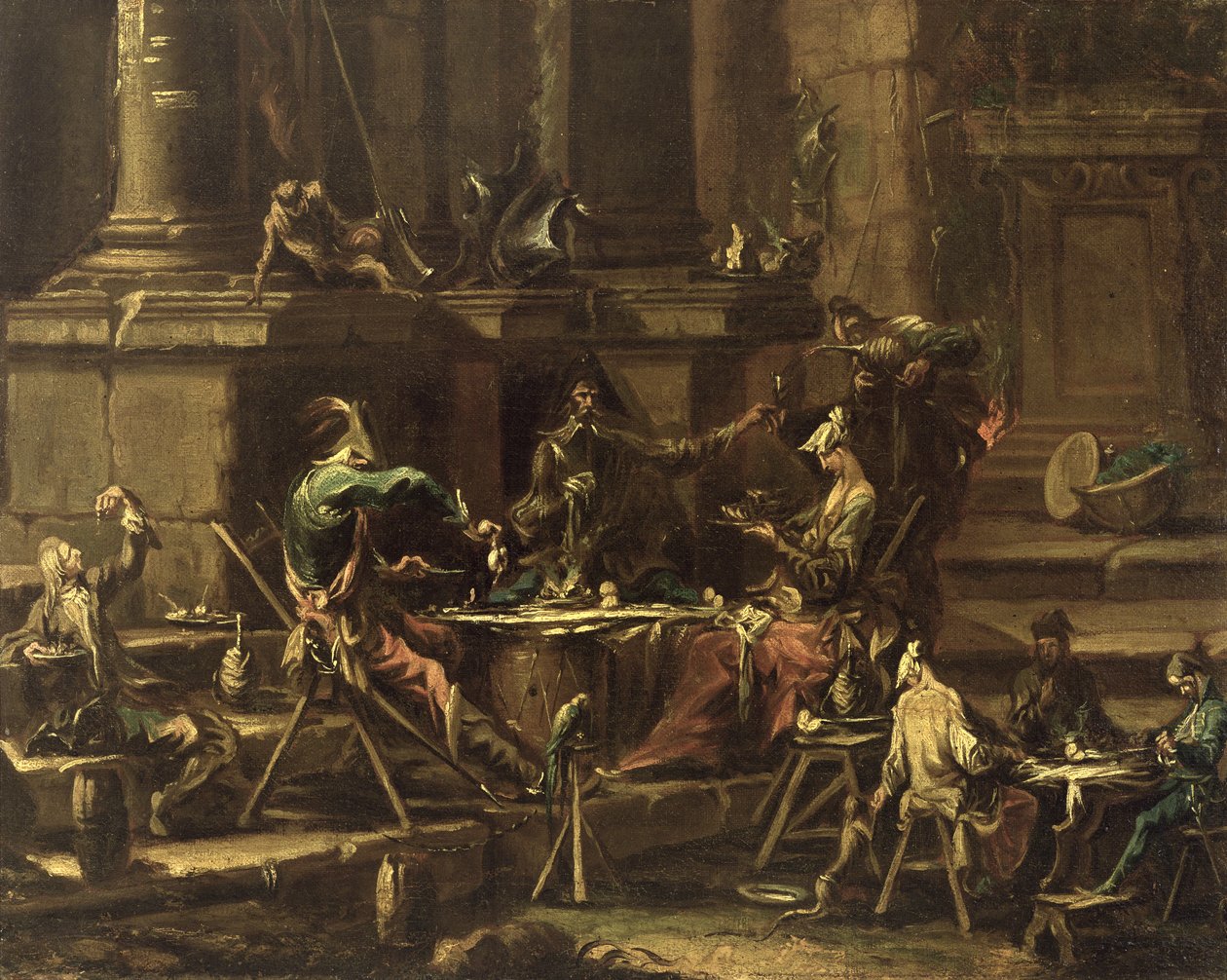 Zigeunermahl von Alessandro Magnasco
