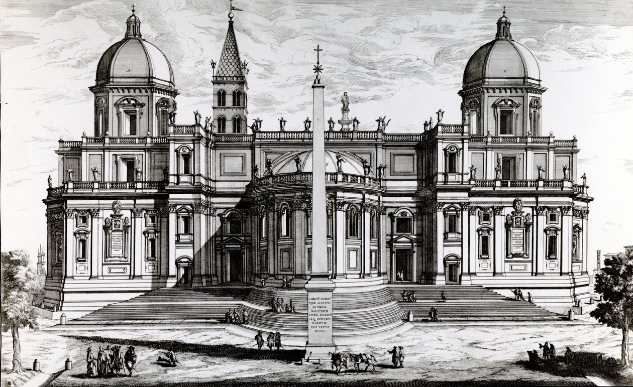 Basilika Santa Maria Maggiore, 1702 von Alessandro Specchi