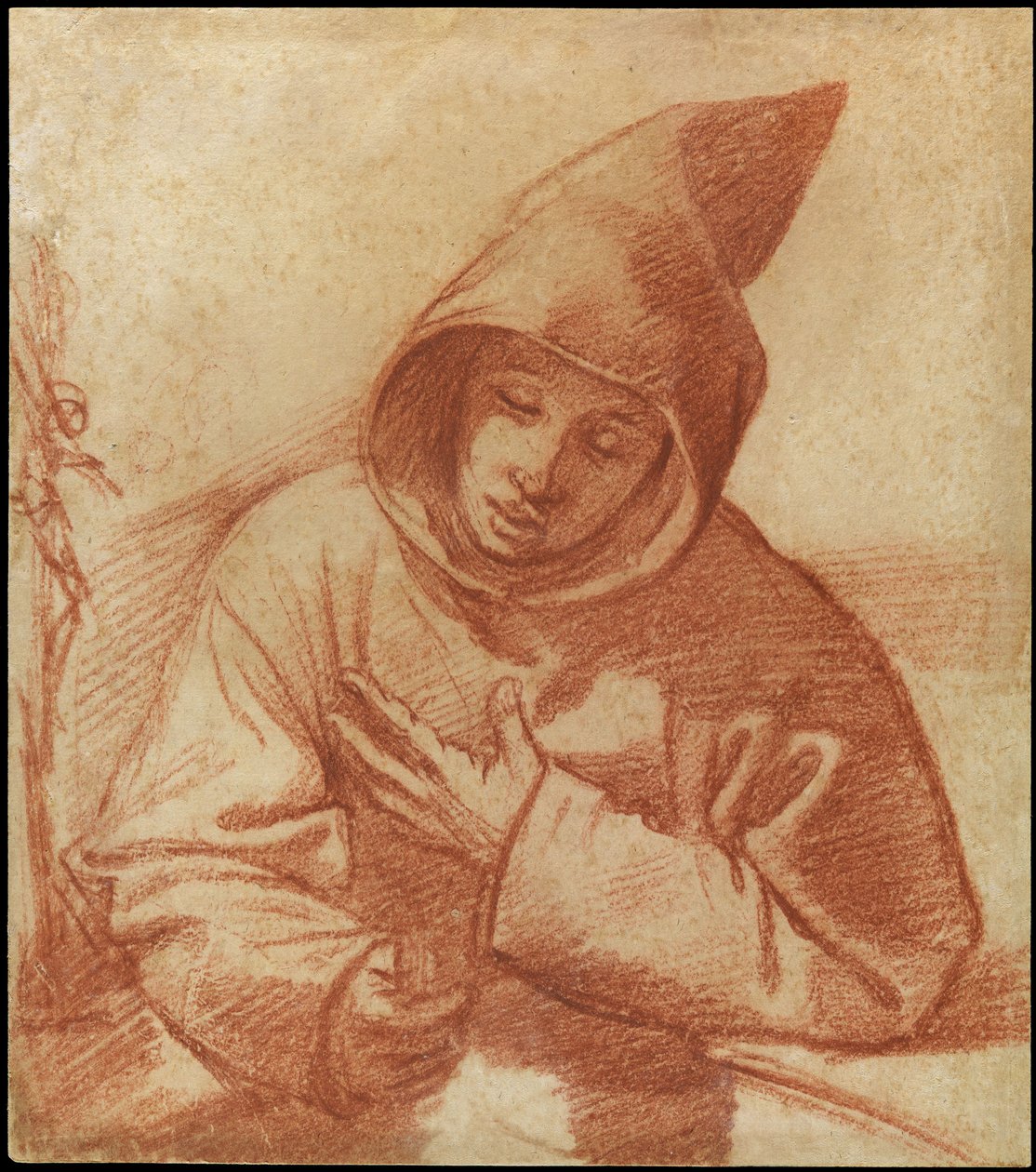 Ein betender Mönch von Alessandro Tiarini