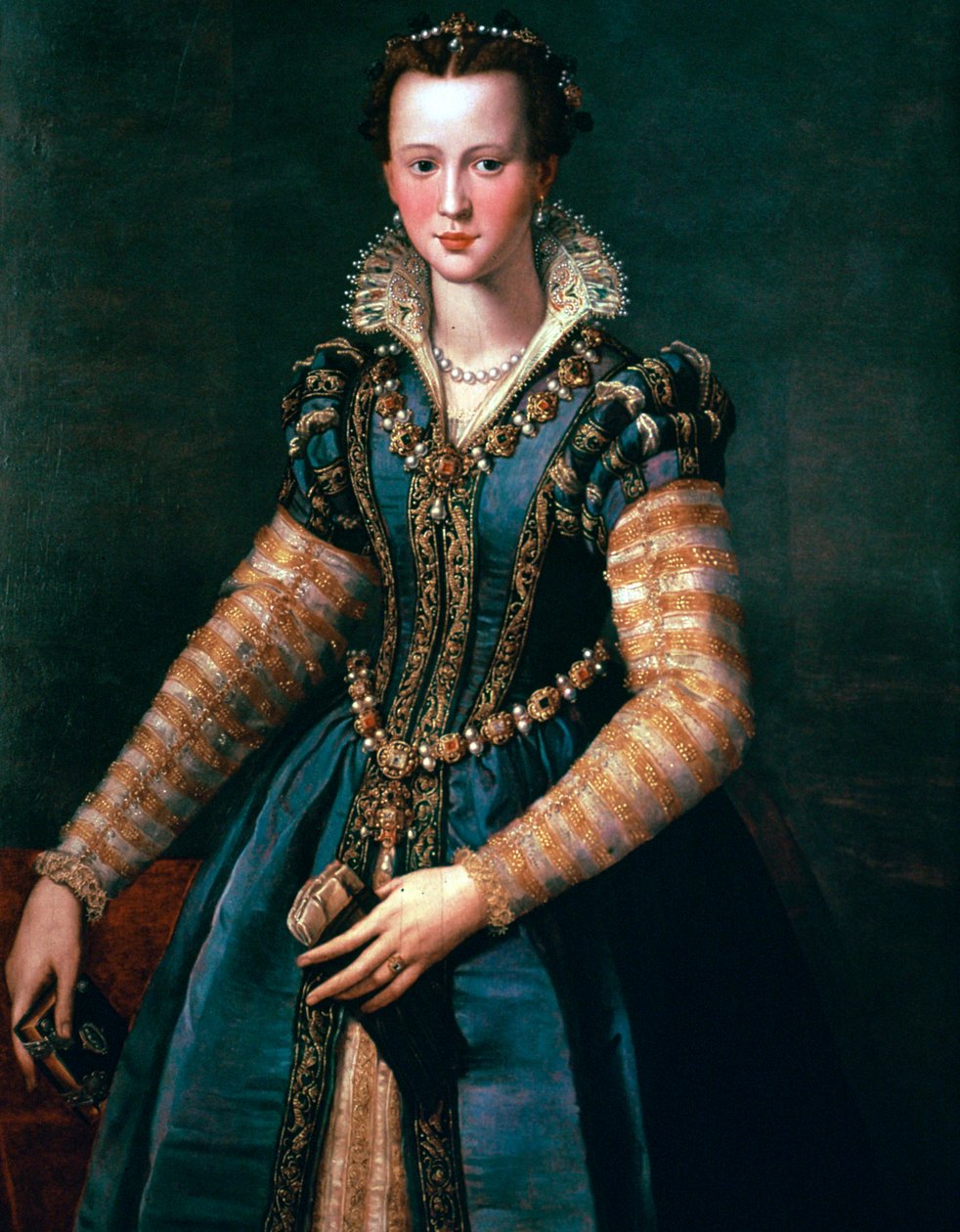 Maria de Medici, 1555 von Alessandro Allori