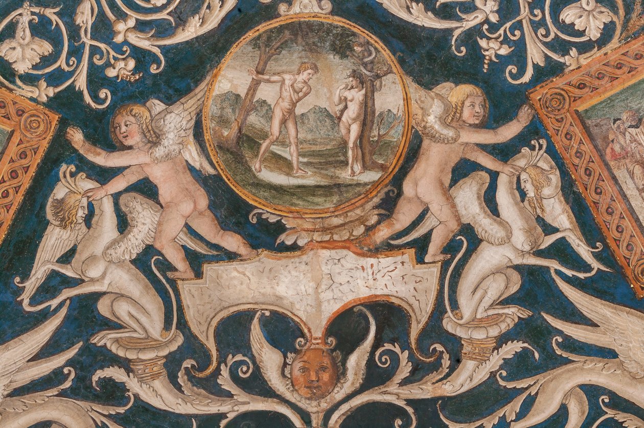 Adam und Eva (Detail) von Alessandro Araldi