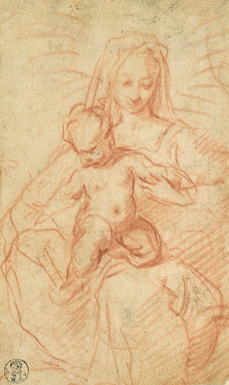 Madonna mit Kind von Alessandro Casolani