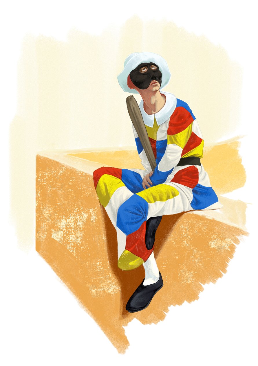 Harlekin von Alessandro Lonati