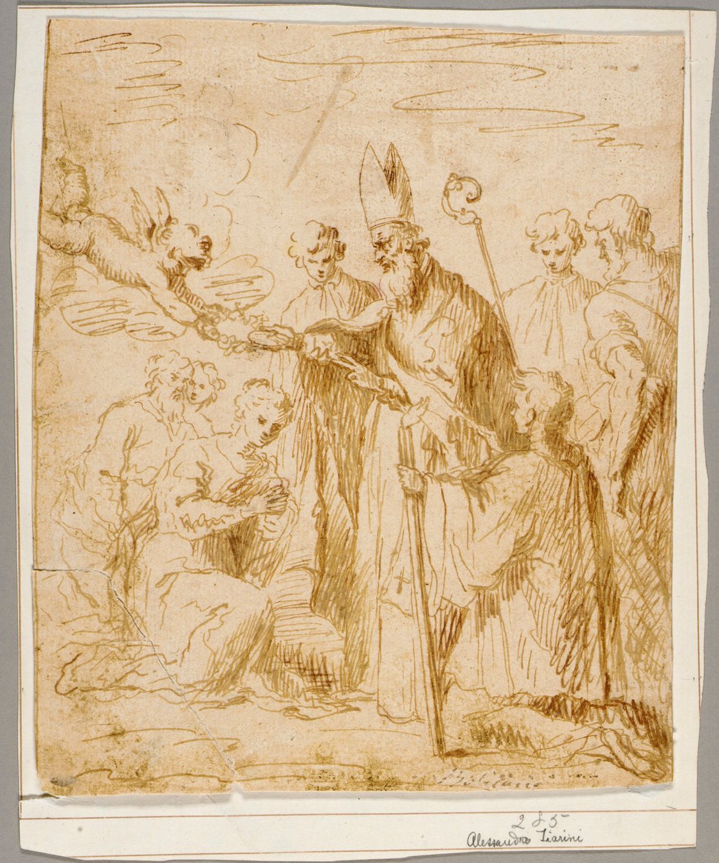 Zeichnung von Alessandro Tiarini