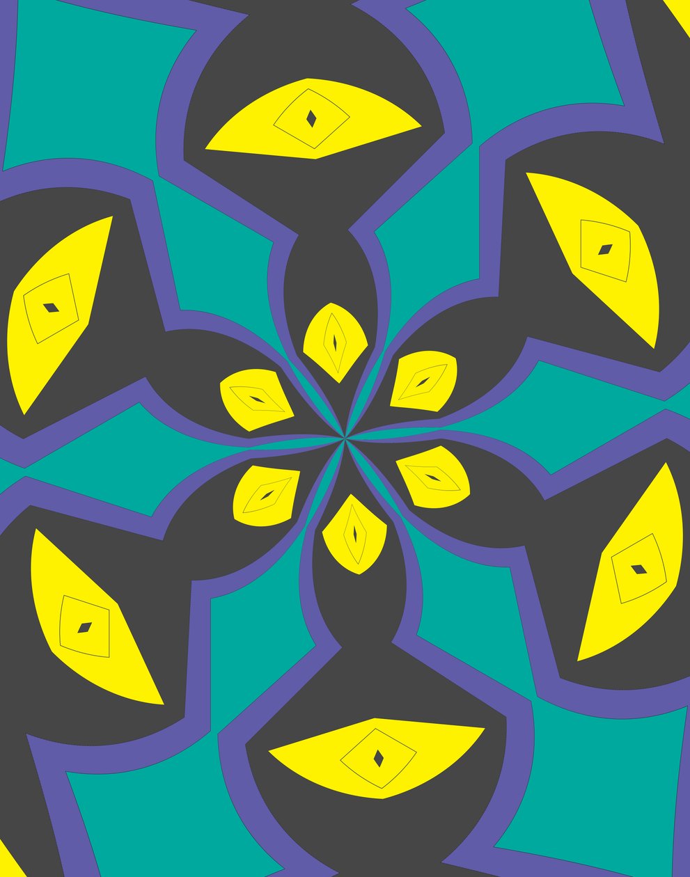 Arabeske #4, 2019 von Alex Caminker