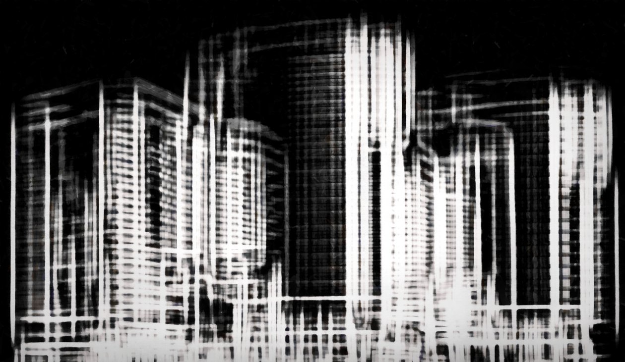 Fragment der Stadt #3, 2019 von Alex Caminker