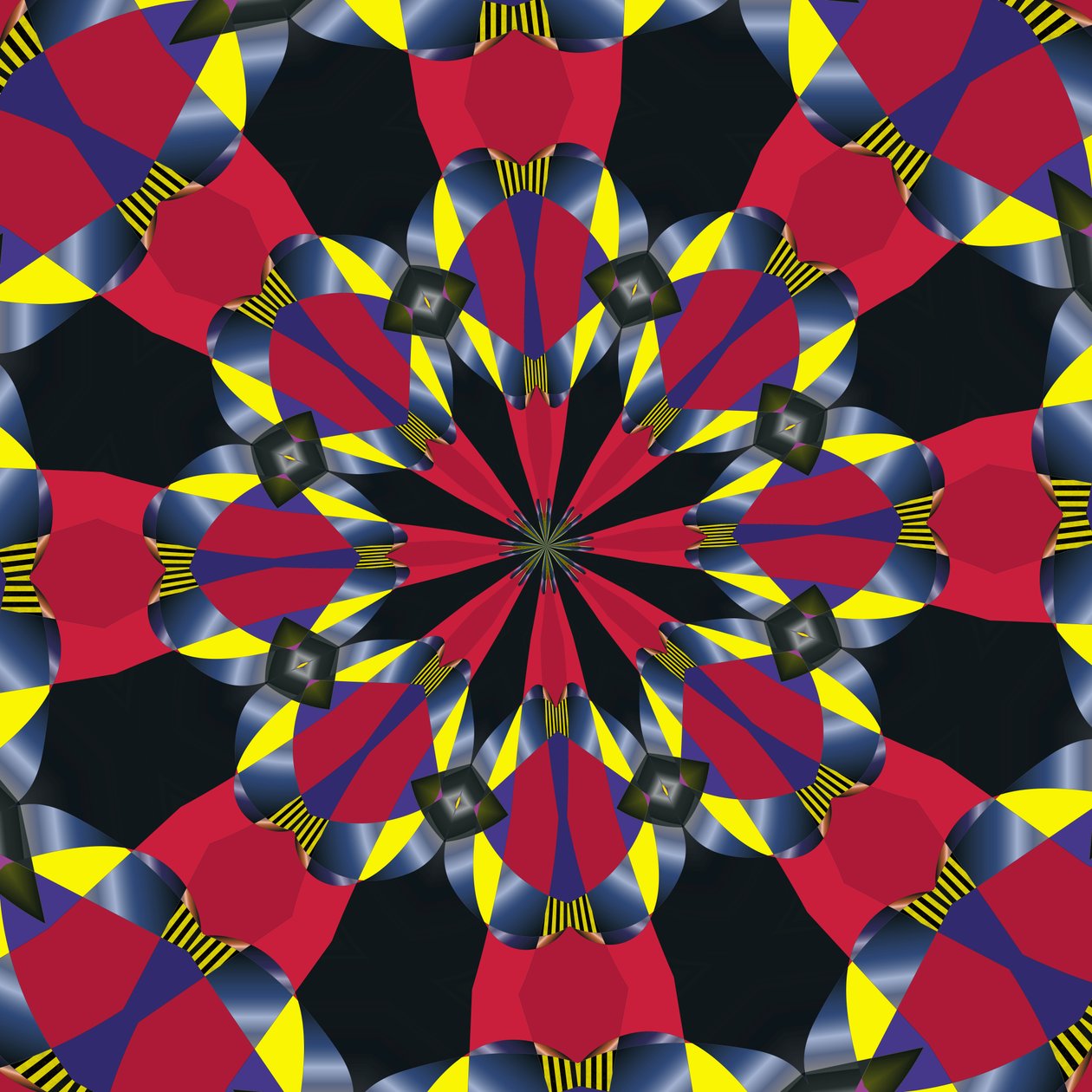 Materielle Symmetrie von Alex Caminker