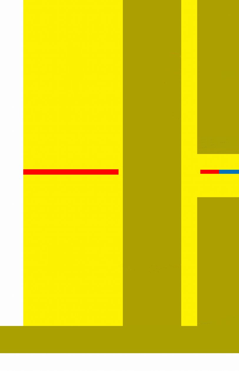 Sicht zwischen Räumen (natürliche Magnete) von Alex Caminker