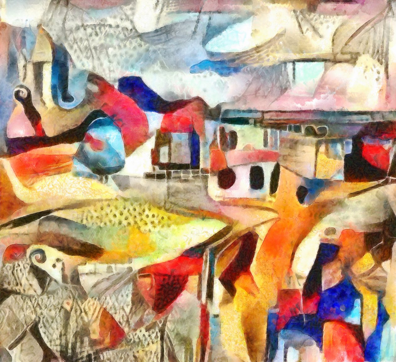Der Himmel wird rosa, 2017 von Alex Caminker