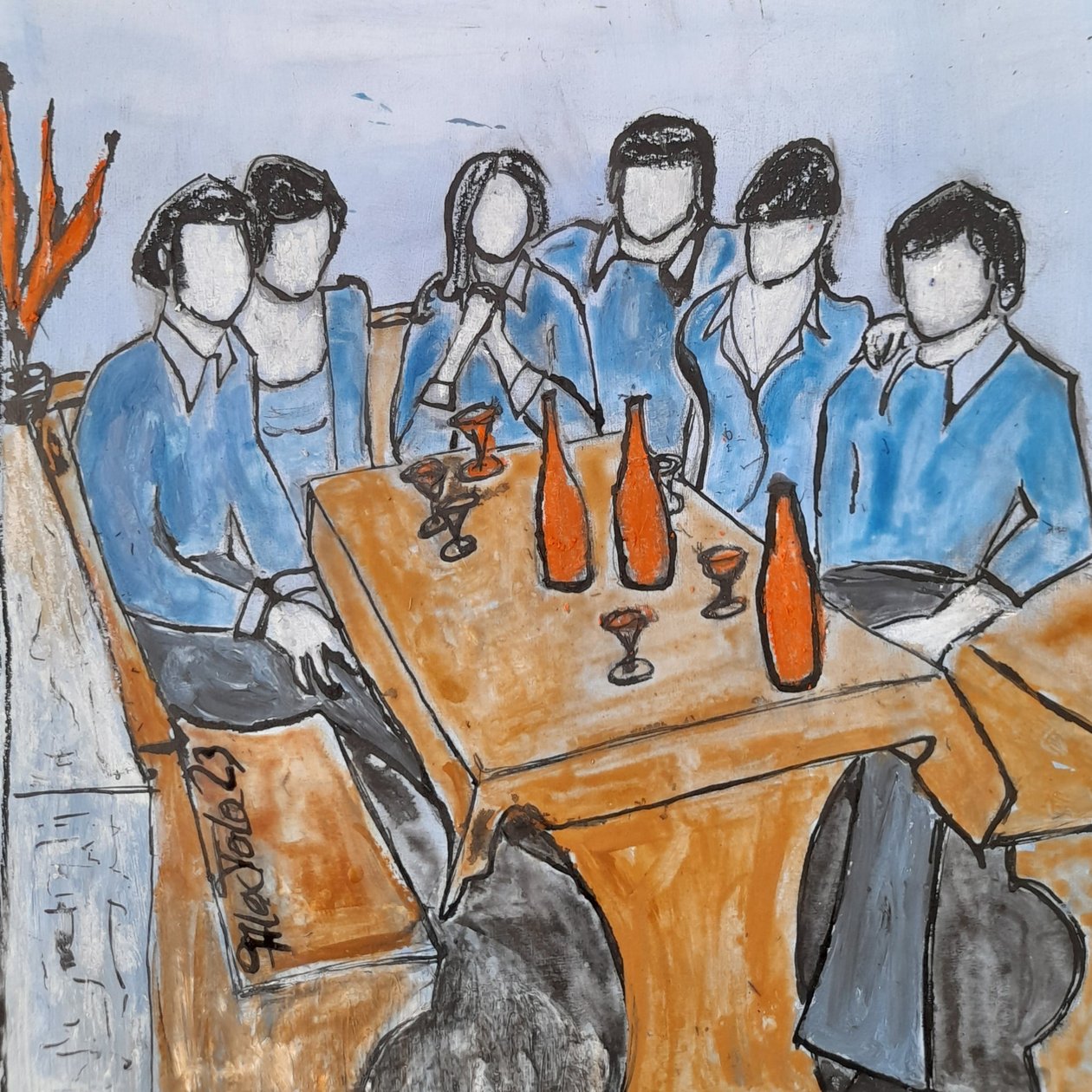 Im Jahr 1973 von Alex Terla