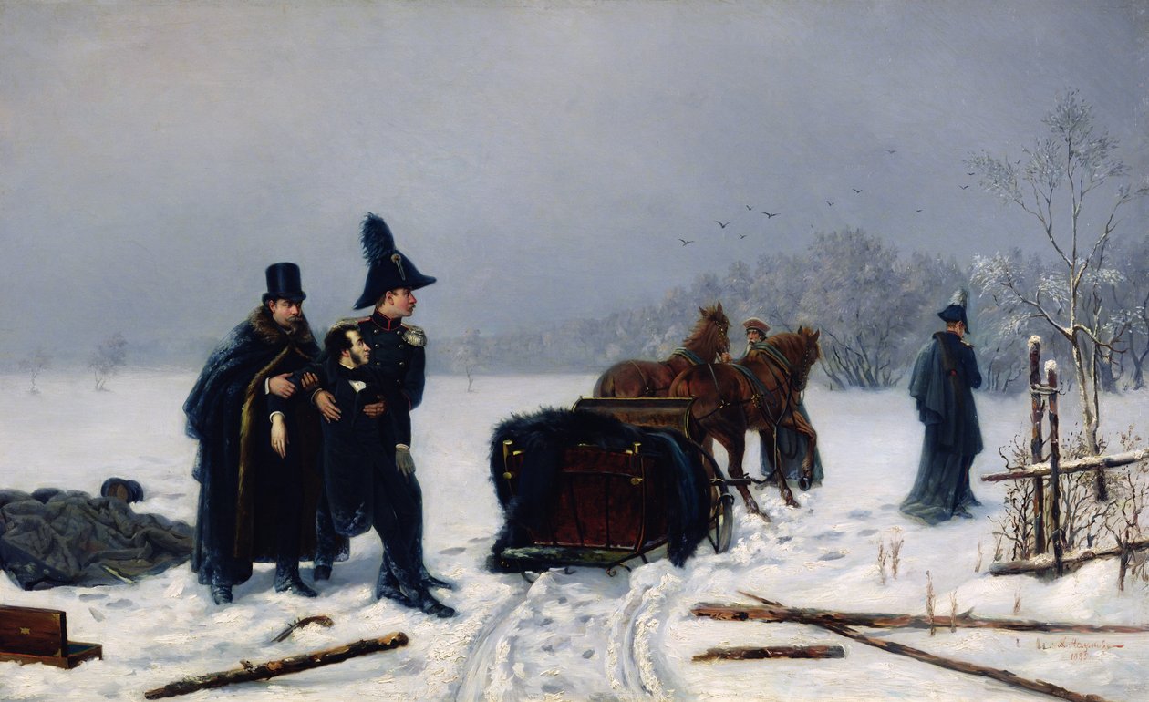 Duell von Alexander Puschkin mit Georges d