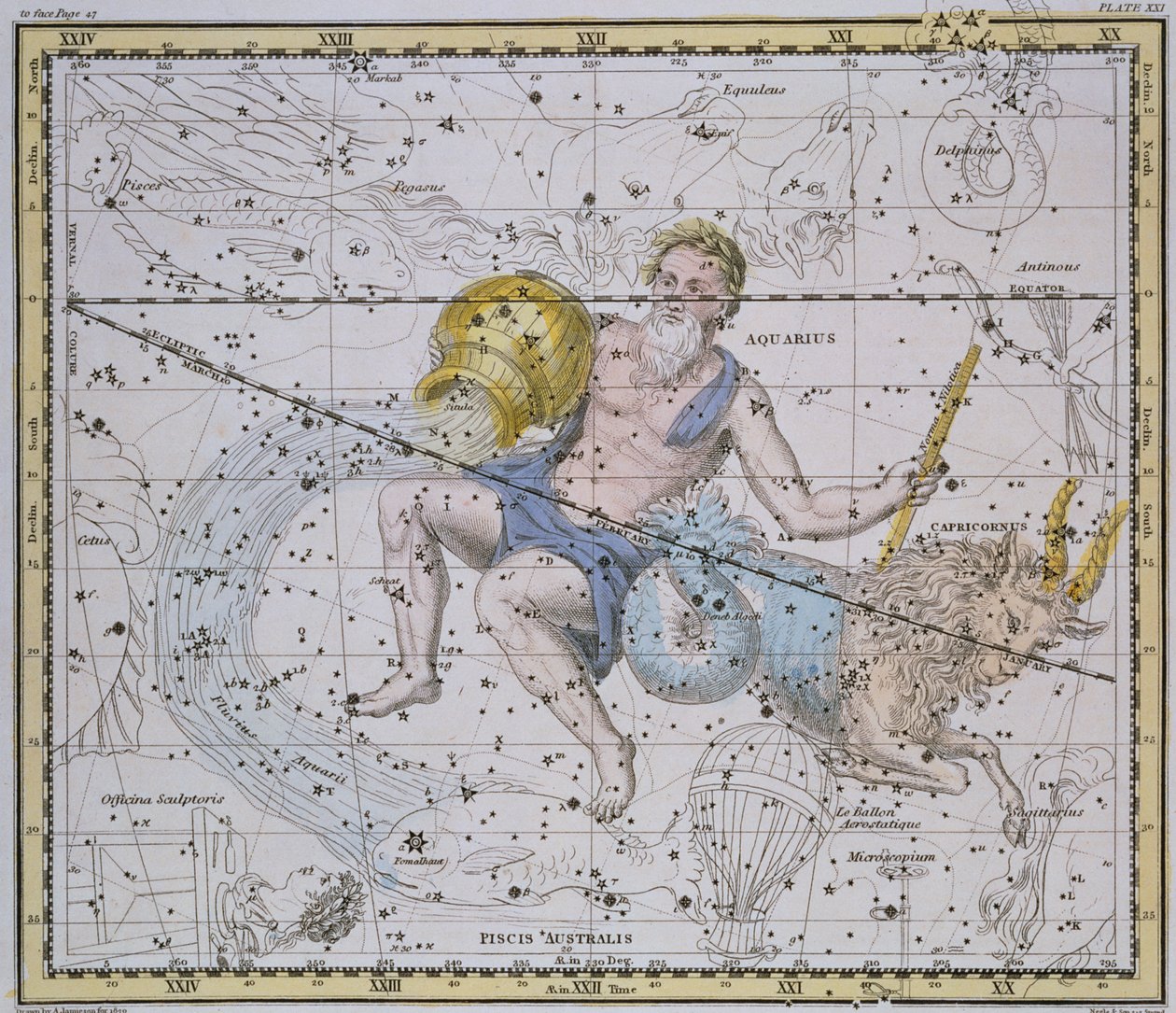Wassermann und Steinbock, aus 