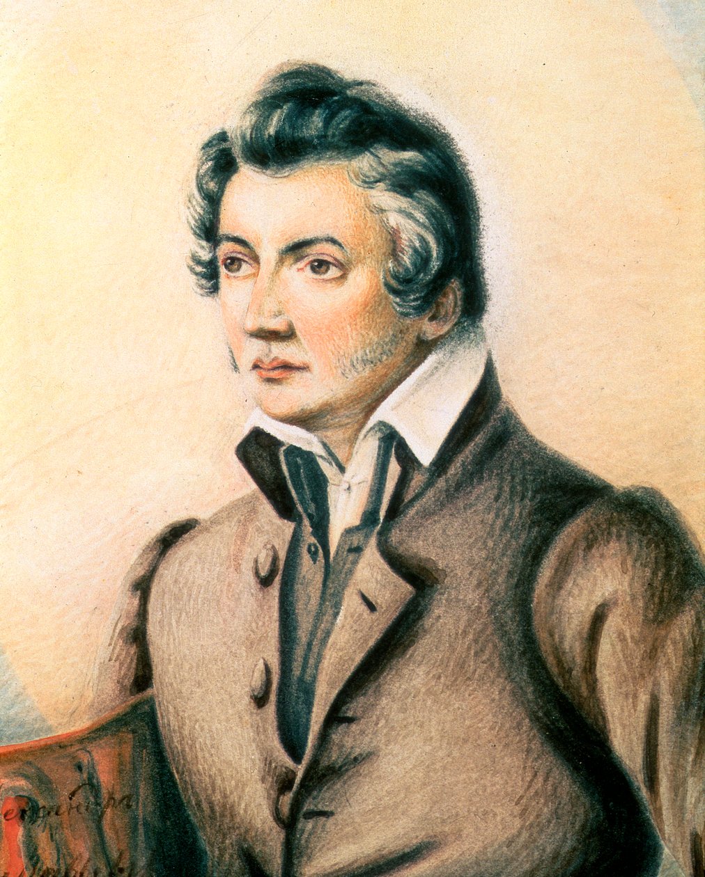 Porträt von Nikita Muravyov, 1836 von Alexander Mikhailovich Muravyov