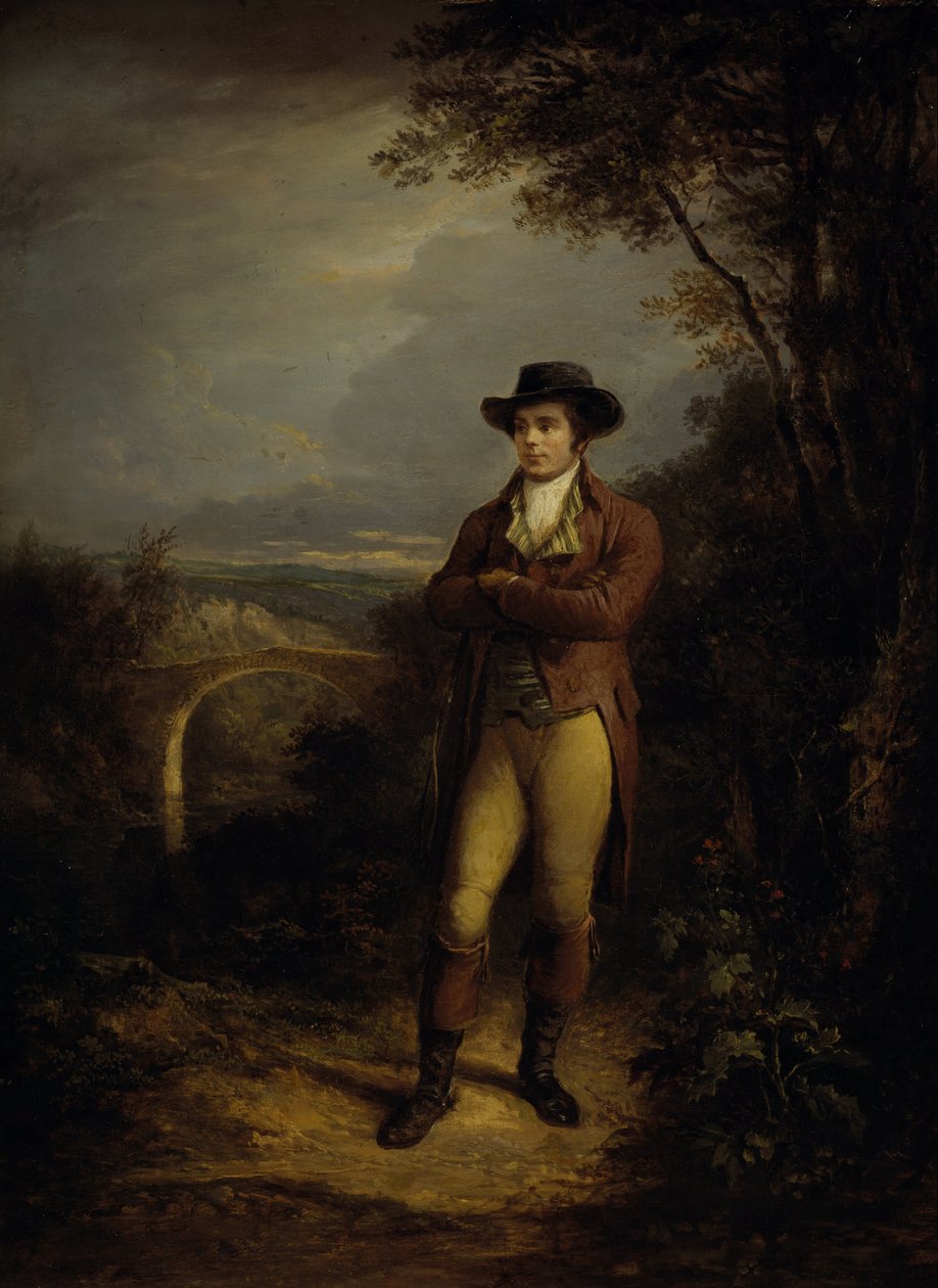 Robert Burns, 1759 von Alexander Nasmyth