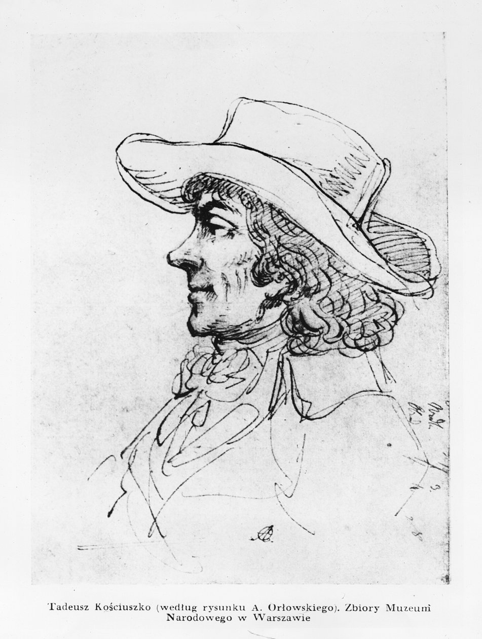 Andrzej Tadeusz Bonawentura Kościuszko von Alexander Osipovich Orlowski