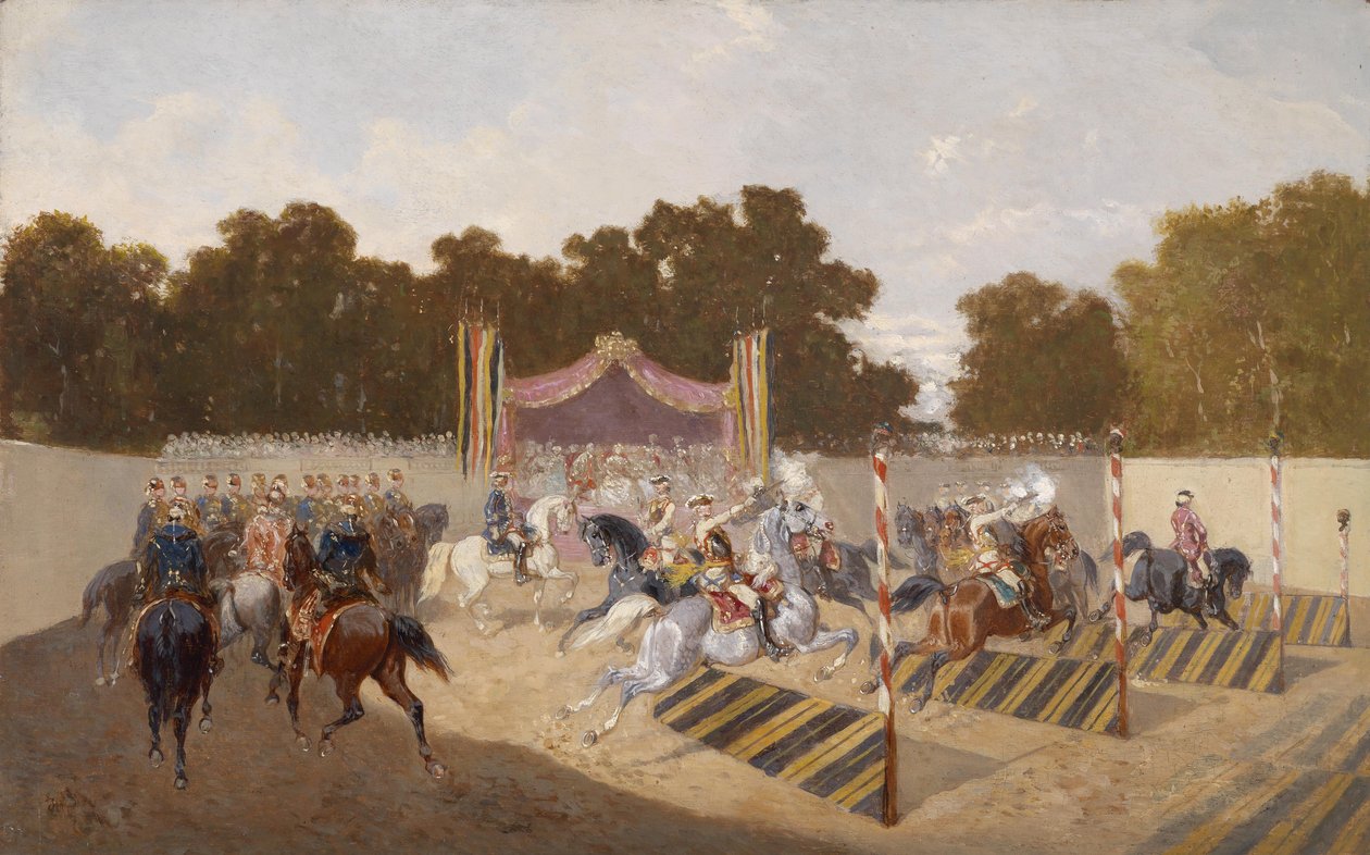 Historisches Karussell von Alexander von Bensa